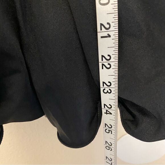 Weissman Dance costume dress black blue sequin Check Me Out 12418 child LC - Picture 15 of 15